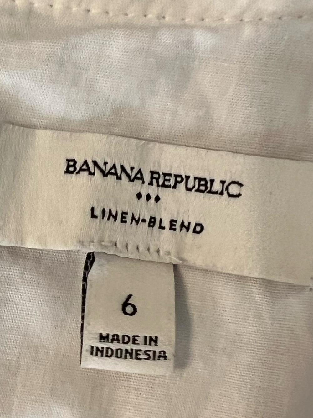 Banana Republic White V-Neck Midi Dress - Picture 3 of 16